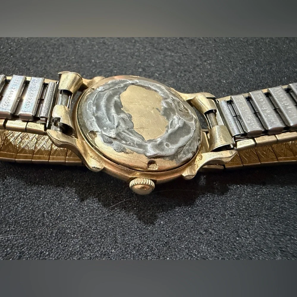 Vintage Elgin Self-Winding Shockmaster Gold Men's Watch